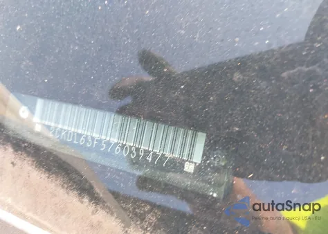 2007 Pontiac Torrent из США, поврежденный, VIN 2CKDL63F576039477